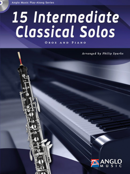 15 intermediate classical Solos (+CD) for oboe and piano