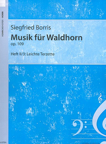 Musik für Waldhorn op.109 Band 2,3 für 3 Hörner