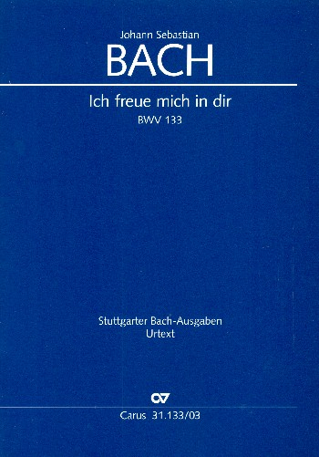 Ich freue mich in dir Kantate Nr.133 BWV133