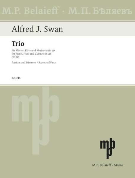 Trio für Flöte, Klarinette in A und Klavier
