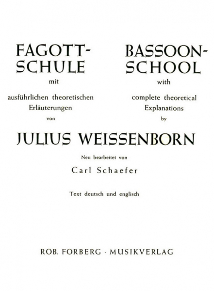 Schule für Fagott Fagottschule