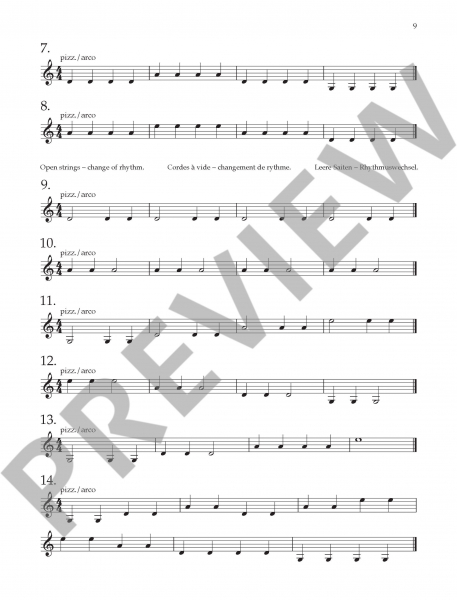 Etüden für Violine Violin Sight Reading 1