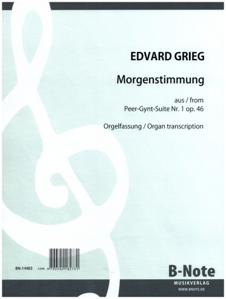 Morgenstimmung für Orgel