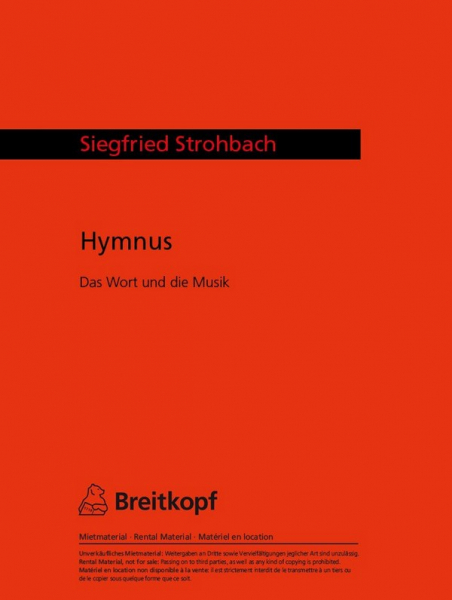 Hymnus - das Wort und die Musik für Chor und Blasorchester