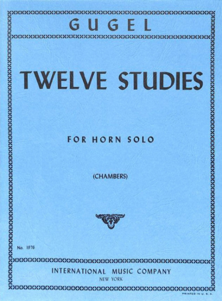 12 Studies for horn