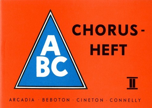 ABC Chorusheft 2: Melodiestimme mit Texten und Akkorden