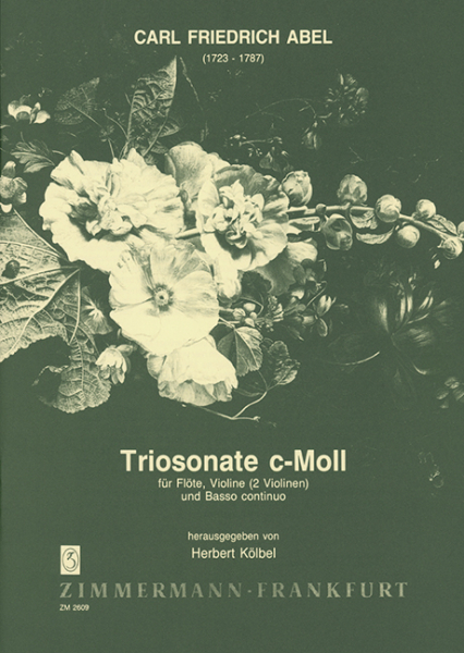 Triosonate c-Moll für Flöte, Violine und bc