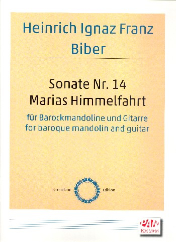 Sonate Nr. 14 - Marias Himmelfahrt für Barockmandoline und Gitarre