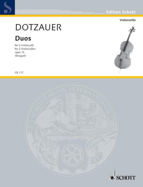 Duos op. 15 für 2 Violoncelli