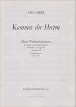 Kommet ihr Hirten Kleine Weihnachtskantate für Kinderchor und Instrumente