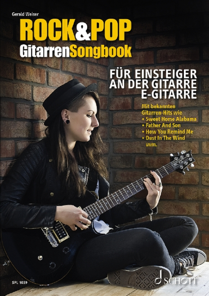 Songbook für Gitarre Rock &amp; Pop Gitarren-Songbook