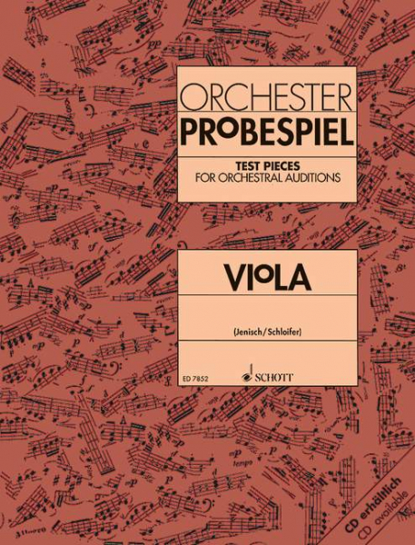 Orchester-Probespiel Viola für Viola