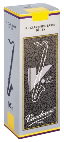 B-Bass-Klarinetten-Blatt Vandoren V12 Stärke 2,5