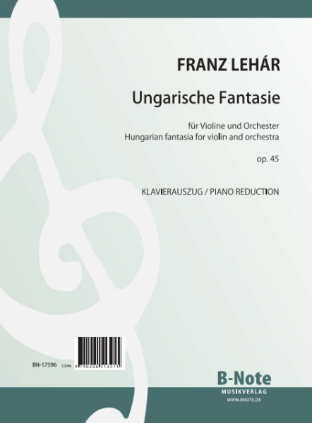 Ungarische Fantasie op.45 für Violine und Klavier