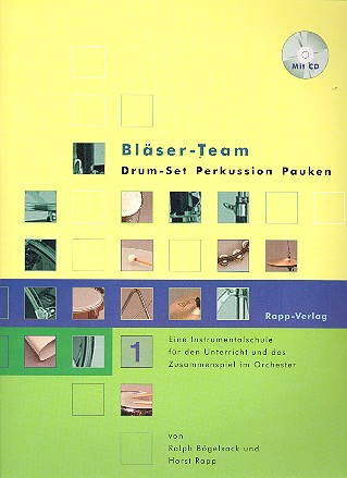 Bläser-Team Band 1 (+CD) Drum-Set, Percussion und Pauke