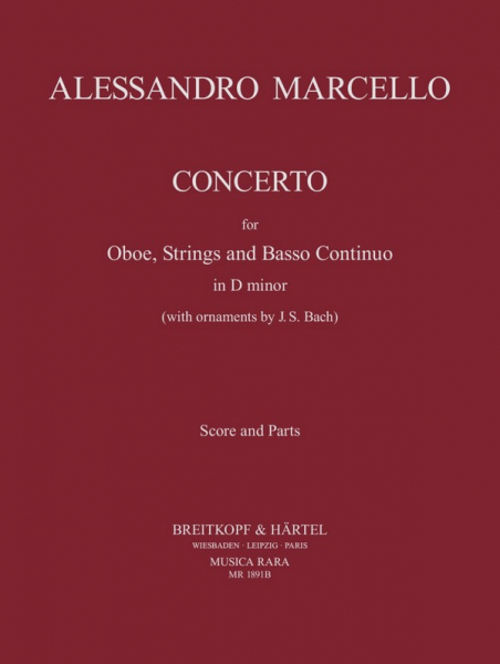 Konzert d-Moll für Oboe, Streicher und Bc