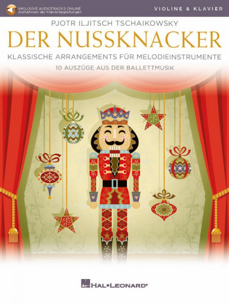 Der Nussknacker (+Online Audio) für Violine und Klavier
