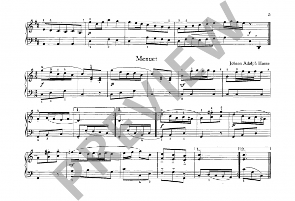 Spielbuch für Klavier Notenbuch für Wolfgang