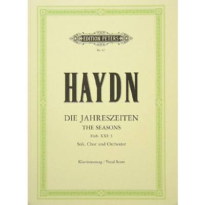 Klavierauszug Die Jahreszeiten HOB 21/3