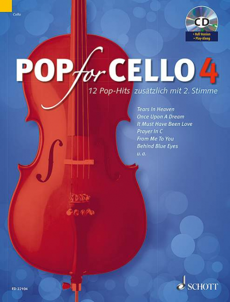 Spielband für Cello Pop for Cello 4