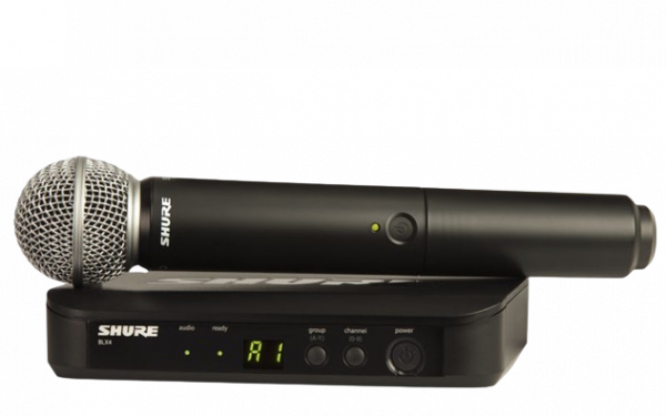 Wireless Mikrofonsystem Shure BLX24E/SM58 S8