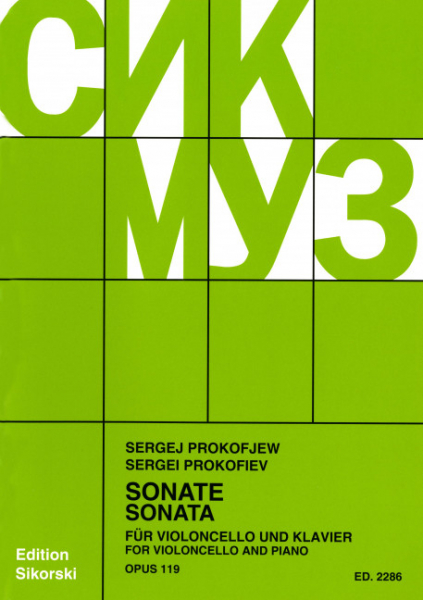 Sonate op.119 für Violoncello und Klavier