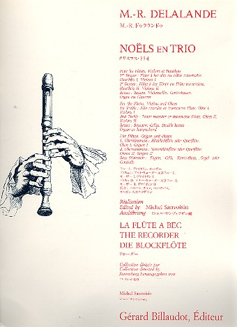 Noels en trio pour 2 instruments (flûtes, violons, hautbois) et piano (orgue)