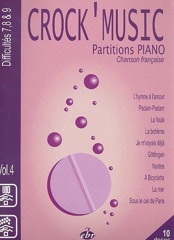 Chanson francaise: pour piano