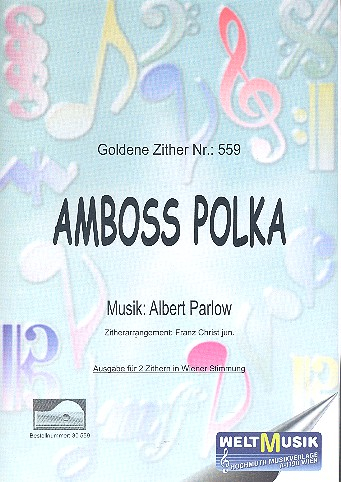 Amboss-Polka für 2 Konzertzithern (Wiener Stimmung)