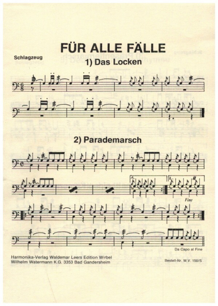 Für alle Fälle für Spielmannszug