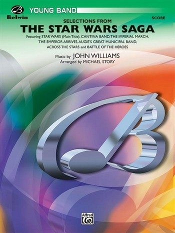 Selections from The Star Wars Saga: for concert band