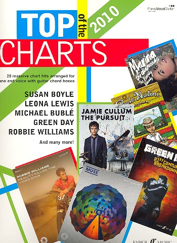 Top of the Charts 2010: songbook piano/vocal/guitar