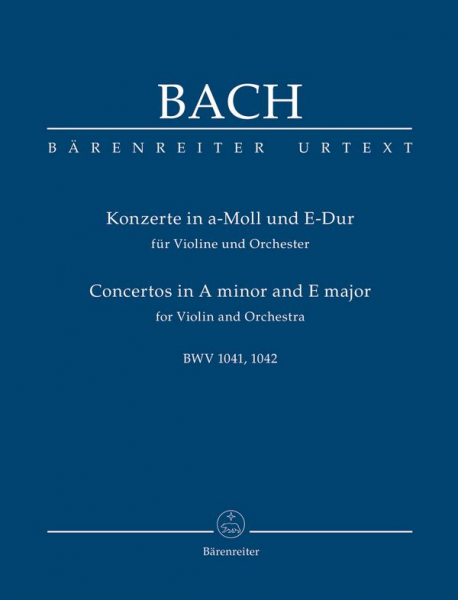 Konzerte a-Moll BWV1041 und E-Dur BWV1042 für Violine und Orchester
