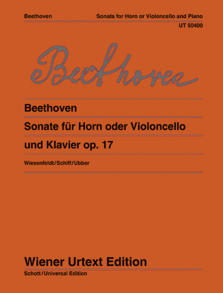 Sonate op.17 für Horn (Violoncello) und Klavier