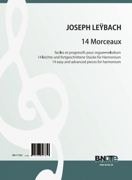 14 Morceaux faciles et progressifs für Harmonium