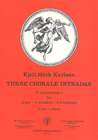 3 Choral Intradas for organ, 2 trumpets and 2 trombones