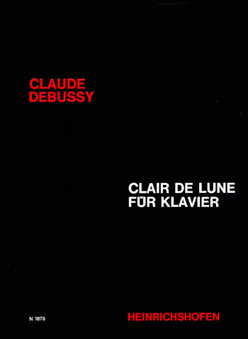 Clair de lune aus Suite bergamasque für Klavier