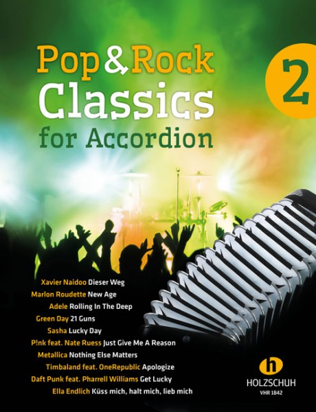 Holzschuh Musikverlag Pop & Rock Classics For Accordion 2, Fachbücher Von Waldemar Lang - Bild 3