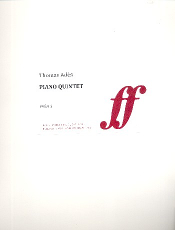 Quintet op.20 for 2 violins, viola, violoncello and piano