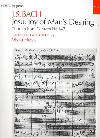 Notenbuch Jesu bleibet meine Freude (Kantate BWV 147)