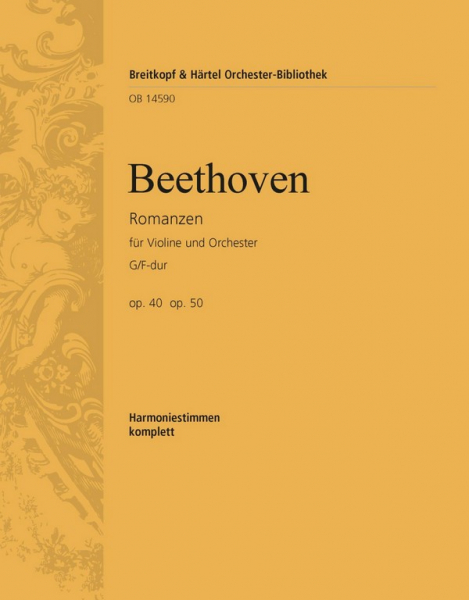 Romanzen F-Dur op.40 und G-Dur op.50 für Violine und Orchester